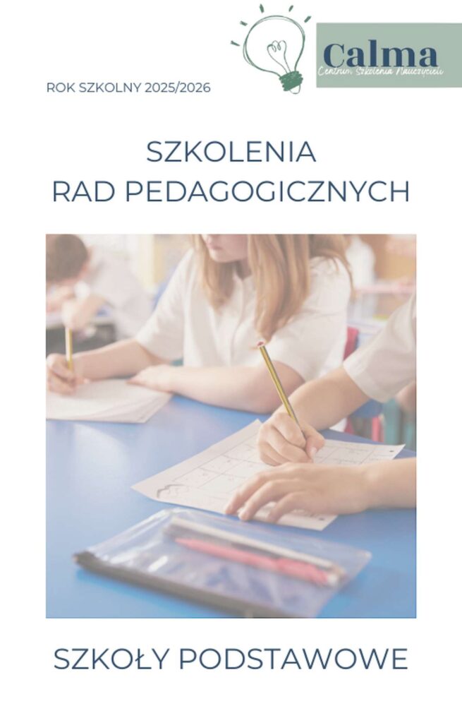 Centrum Szkolenia Nauczycieli Calma szkolenia rad pedagogicznych szkoły podstawowe