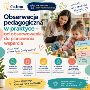 Obserwacja pedagogiczna w praktyce - od obserwowania do planowania wsparcia
