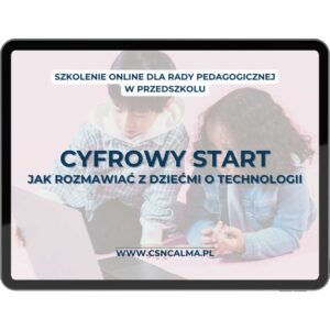Cyfrowy start w przedszkolu