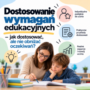 Dostosowanie wymagań edukacyjnych – jak dostosować, ale nie obniżać oczekiwań?