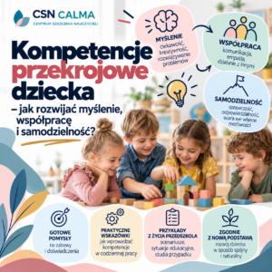 Kompetencje przekrojowe dziecka – jak rozwijać myślenie, współpracę i samodzielność?