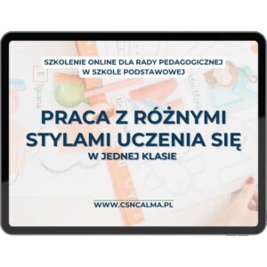 Praca z różnymi stylami uczenia się w jednej klasie – szkolenie dla nauczycieli