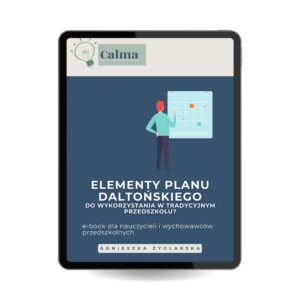 Elementy planu daltońskiego w przedszkolu – praktyczny e-book dla nauczycieli