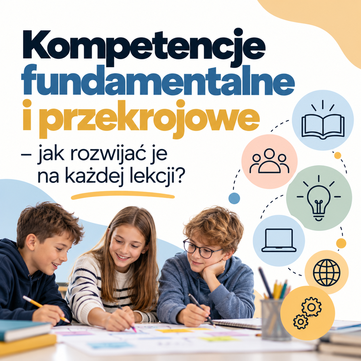 Kompetencje fundamentalne i przekrojowe – jak rozwijać je na każdej lekcji ?