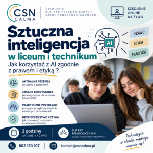 Sztuczna inteligencja w liceum i technikum – jak korzystać z AI zgodnie z prawem i etyką?
