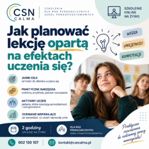 Jak planować lekcję opartą na efektach uczenia się ?