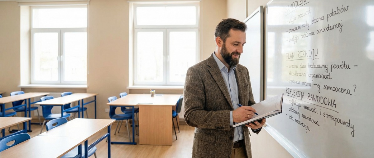 Rozwój zawodowy nauczyciela — jak planować, realizować i oceniać własne postępy