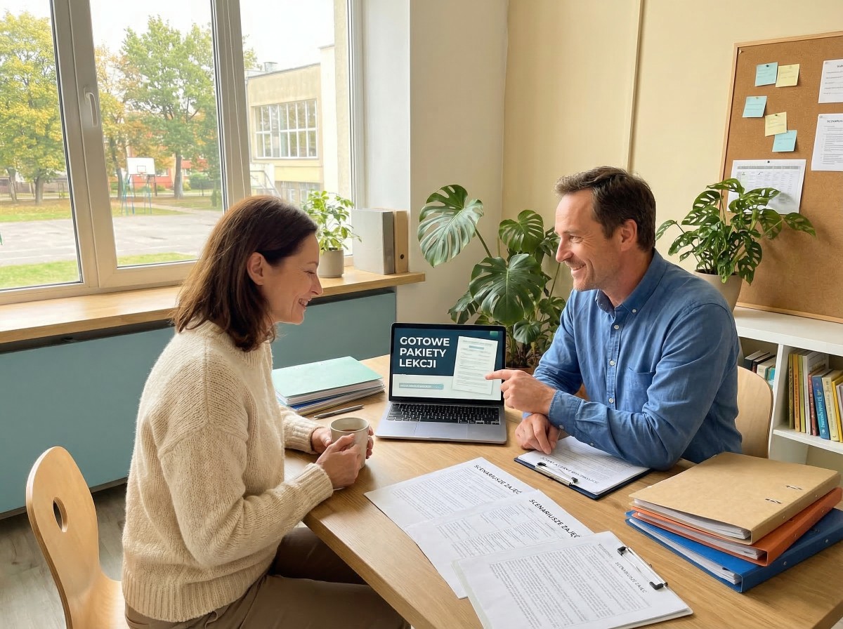Materiały dydaktyczne dla nauczycieli — gotowe pakiety, scenariusze i pomoce do wykorzystania na zajęciach